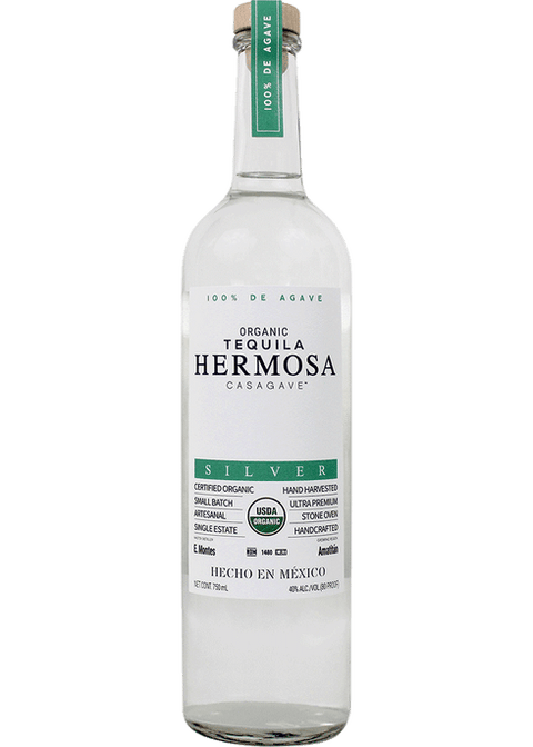 Hermosa Organic SIlver Tequila 750 ml