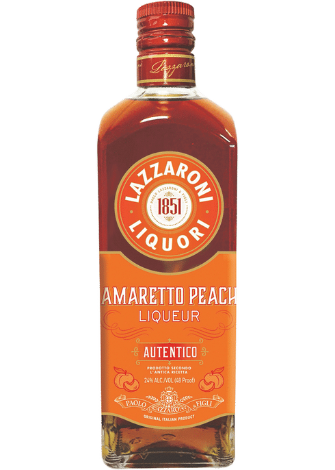 Lazzaroni Amaretto Peach Liqueur 750 ml