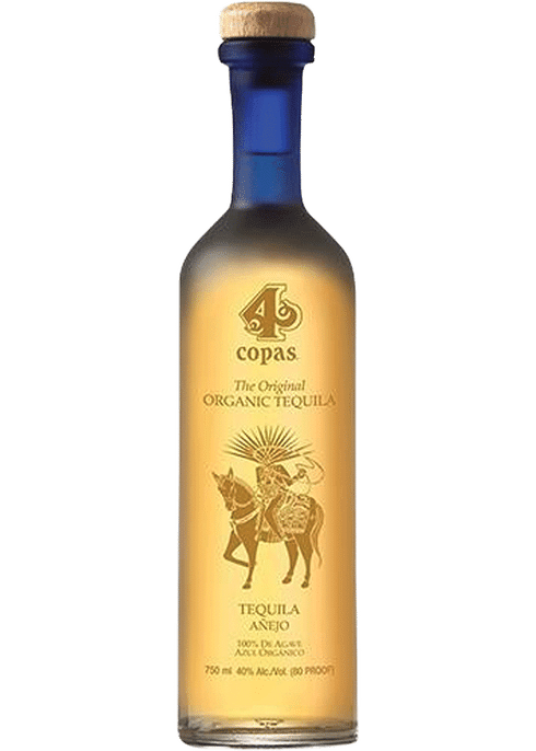 4 Copas Anejo 750ml