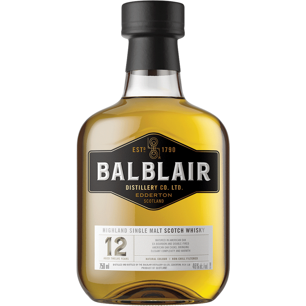 Balblair Single Malt Scotch 12 year 750 ml