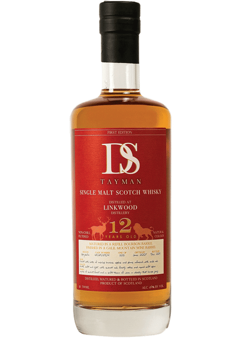 DS DS Tayman Linkwood Single Malt Scotch 12 year 750 ml