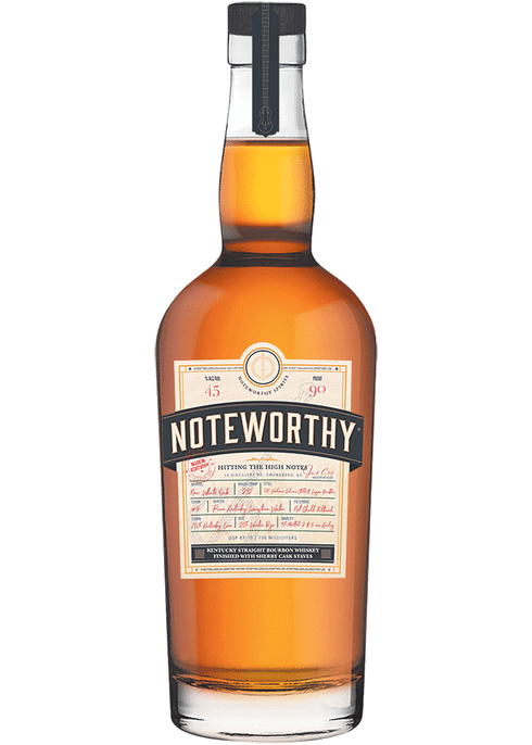 Noteworthy Kentucky Straight Bourbon Whiskey 750 ml