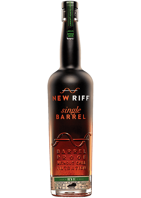 New Riff Single Barrel Straight Rye Whiskey 750 ml