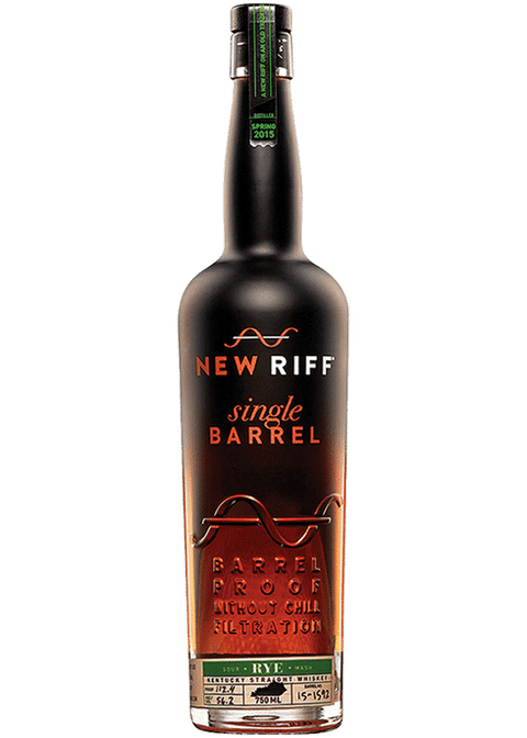 New Riff Single Barrel Straight Rye Whiskey 750 ml