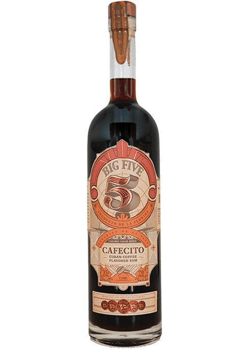 Big Five Big Five Cafecito Cuban Coffee Rum 750 ml