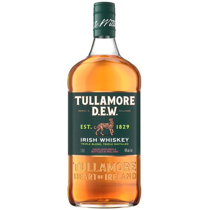 Tullamore D.E.W. Irish Whiskey 1.75L bottle