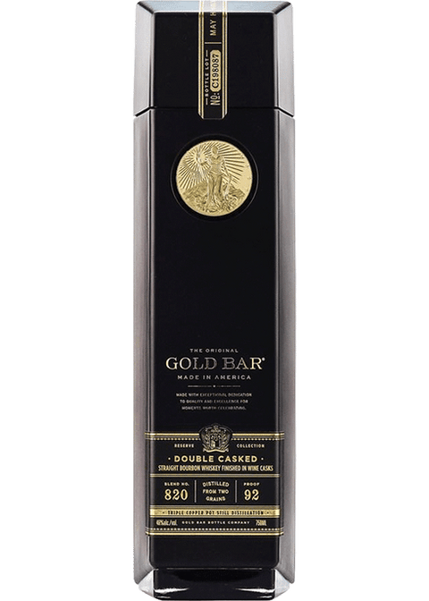 Gold Bar Double Casked  Straight Bourbon 750 ml