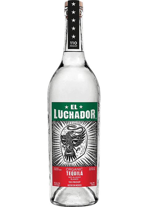 El Luchador Organic Tequila Blanco 750 ml