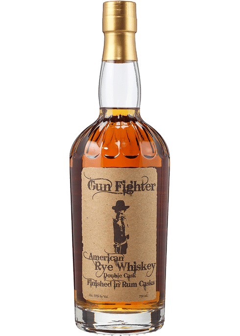 Gun Fighter American Rye Whiskey Double Cask Finished in Rum Cask 750 ml