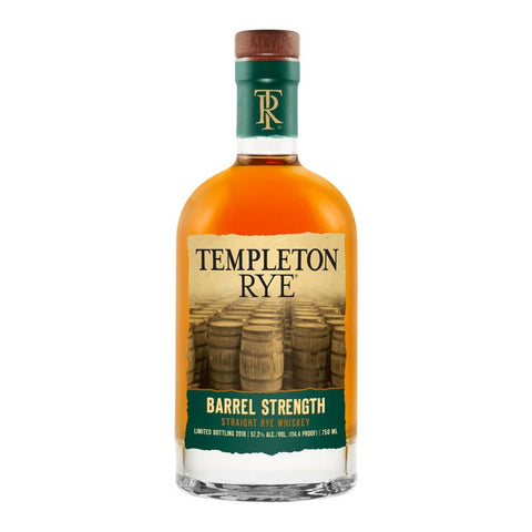 Templeton Rye Barrel Srength 750 ml