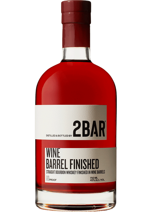 2Bar Wine Barrel Finished Straight Bourbon 750 ml