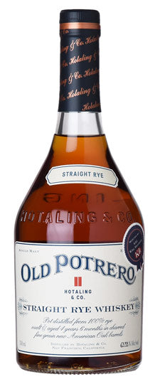 Top Shelf Old Potrero Single Malt Hotalings 12 year 750ml