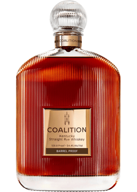 Coalition Straight Rye Whiskey Barrel Proof 750 ml