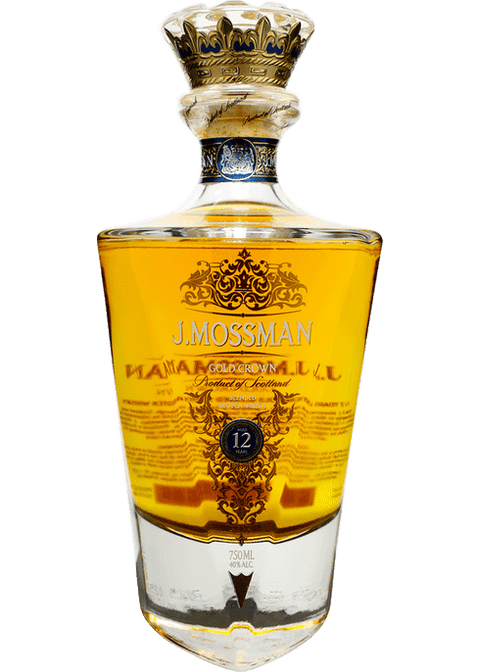 J Mossman Gold Crown Whisky 750ml