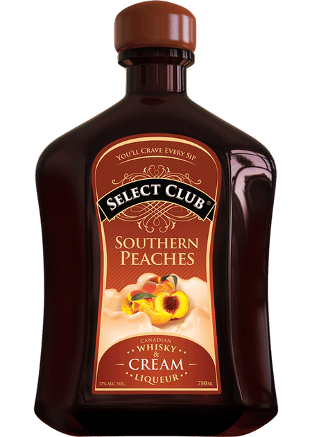 Select Club Southern Peaches Canadian Whisky and Cream Liqueur 750 ml ...