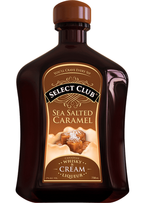 Select Club Sea Salted Caramel Canadian Whisky and Cream Liqueur 750 ml