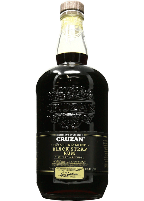 Cruzan Black Strap Rum 750ml