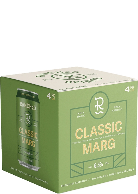 Ranch 20 Spirits Classic Marg (4 pack) 355 ml