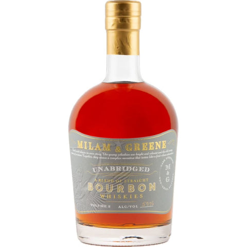 Milam & Greene Bourbon Unabridged Cask Strength Volume 3 750 ML