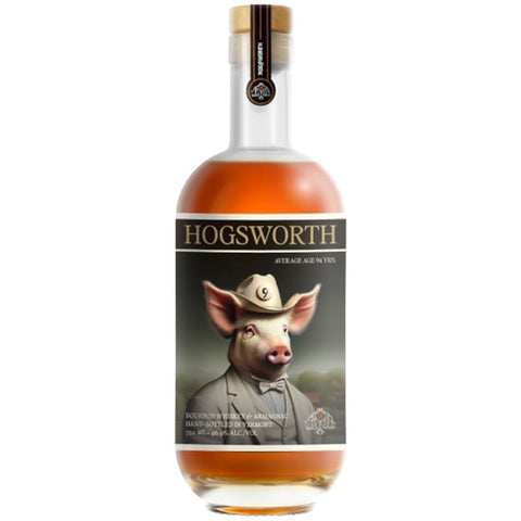 Hogsworth Bourbon Whiskey and Armagnac 9 year 750 ML