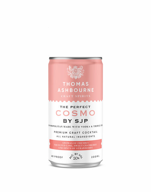 Thomas Ashborne Craft Spirits The Perfect Cosmo By SJP (4 Pack) 200ml