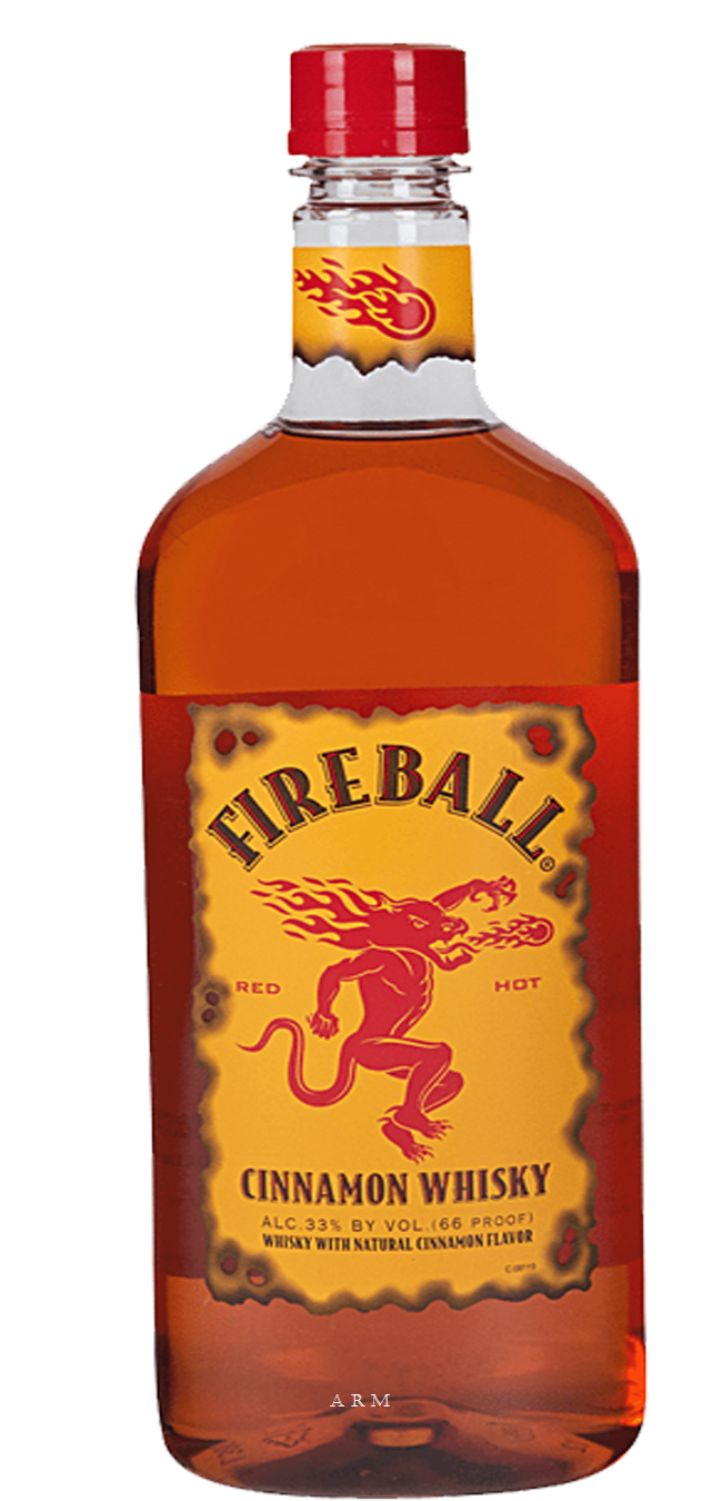 Fireball Fireball Cinnamon Flavored Whisky PET 1.75 L
