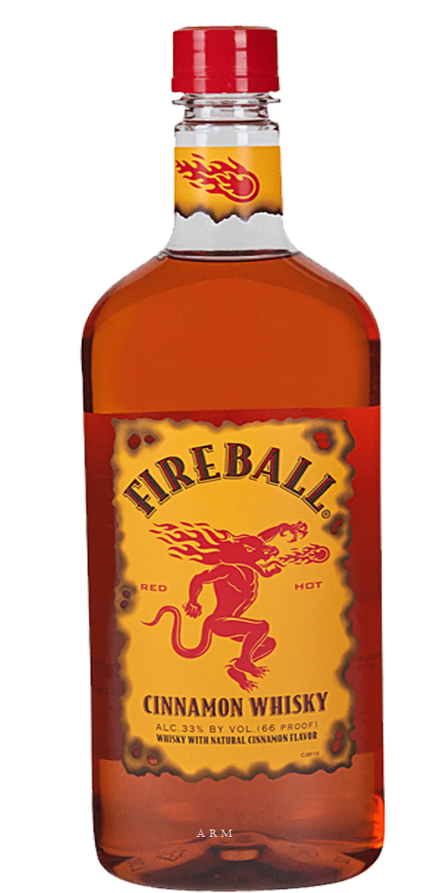 Fireball Fireball Cinnamon Flavored Whisky PET 1.75 L