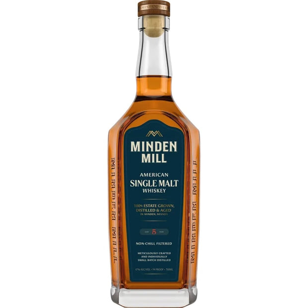 Minden Mill American Single Malt Whiskey 5 year 750 ml