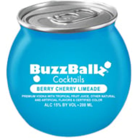 Buzzballz Cocktails Berry Cherry Limeade 24 pack 200 ml