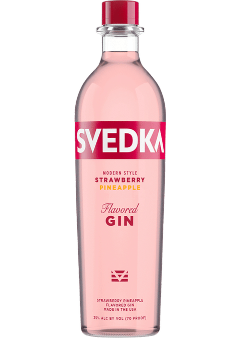Svedka Strawberry Pineapple Flavored Gin 750 ml