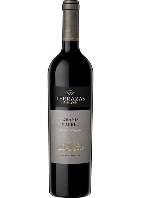 Terrazas De Los Andes Grand Malbec High Altitude vineyards 750ml