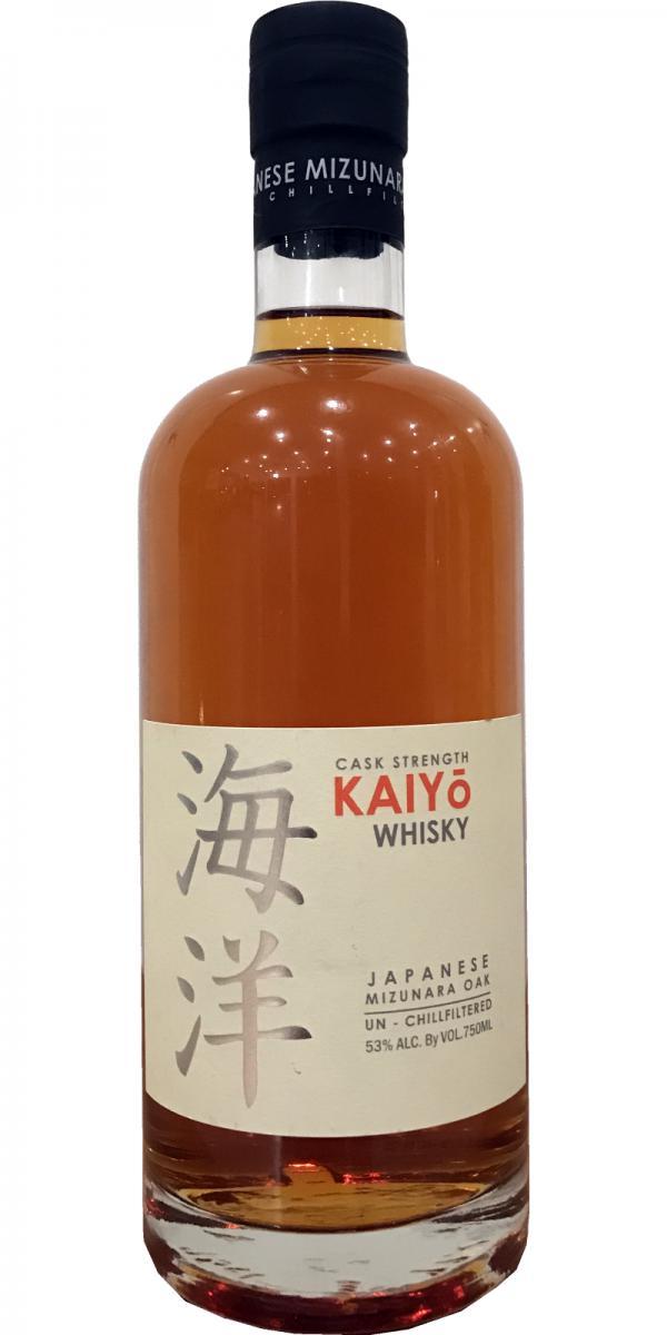 Kaiyo Japanese Mizunara Oak Cask Strength 750 ml