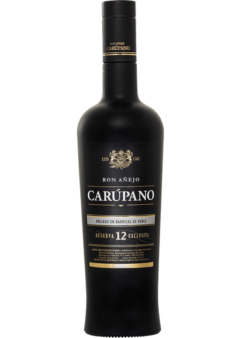 Ron Carupano Anejo Reserva  Exclusiva 12 year 750 ML