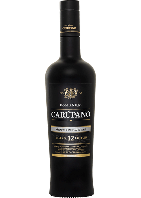 Ron Carupano Anejo Reserva  Exclusiva 12 year 750 ML