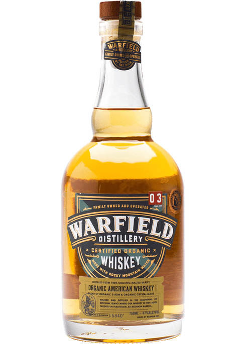 Warfield Distillery Certified Organic American Whiskey 750ml