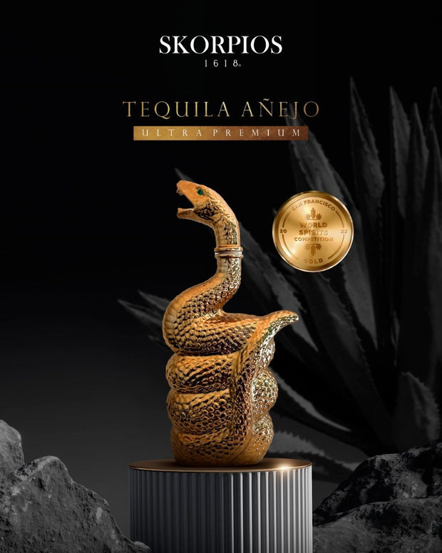 Skorpios Tequila Anejo 750 ml
