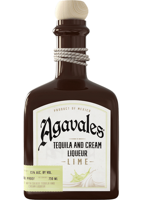 Agavales Tequila and Cream Liqueur Lime 750 ml