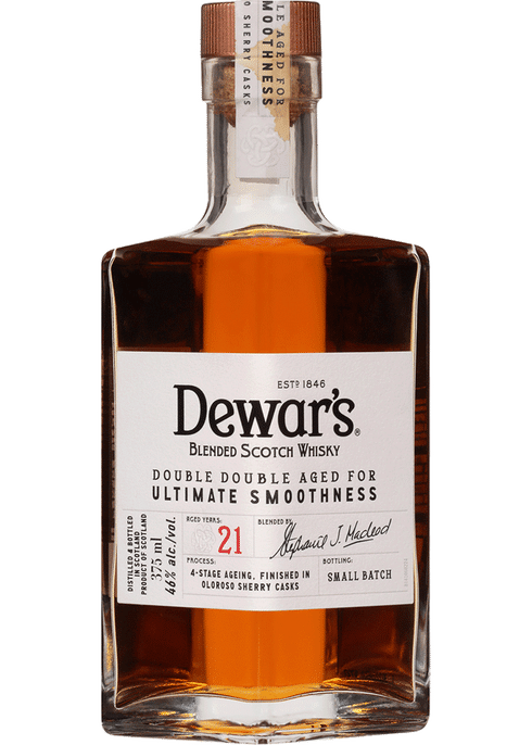 Dewars Double Double Aged for Ultimate Smoothness  Small Batch 21 year 750 ml