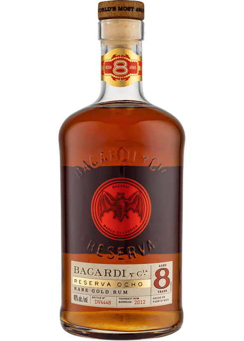 Bacardi Reserva Ocho Rum 8 year 750ml