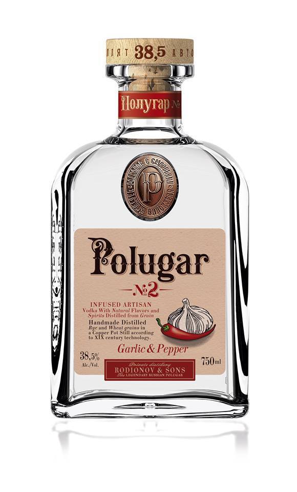 Polugar No 2 Garlic and Pepper 750 ml