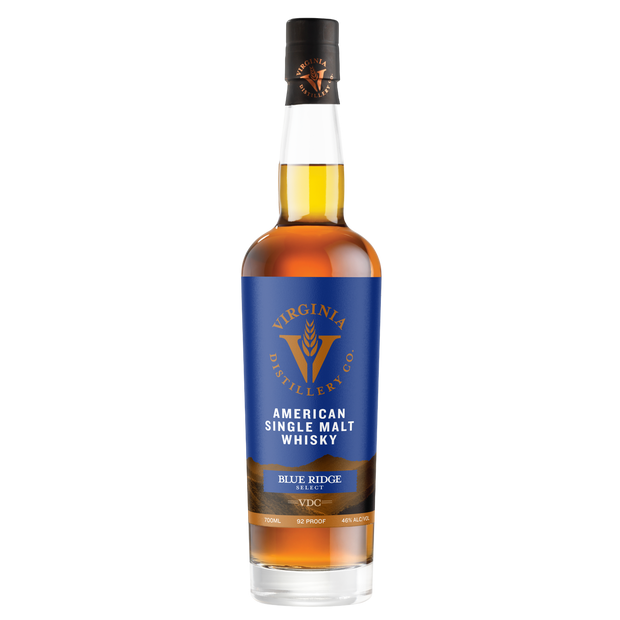 Virgina Distillery Blue Ridge Select Single Malt Whisky 750ml