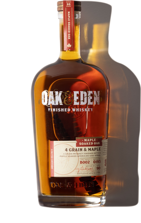 Oak and Eden 4 Grain & Maple 750ml