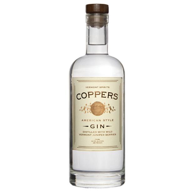Vermont Spirits Coppers American Style Gin 750 ml