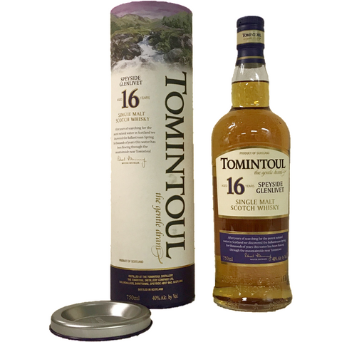 Tomintoul Speyside Glenlivet 16 year 750 ml
