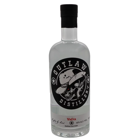 Outlaw Vodka 750ml glass bottle