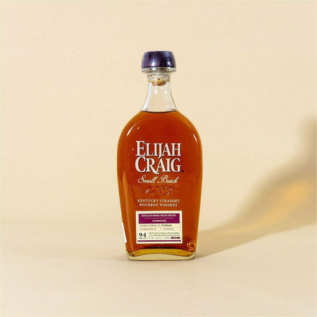 ELIJAH CRAIG Single Barrel Mash & Grape Barrel Serial no 5738649 750 ml