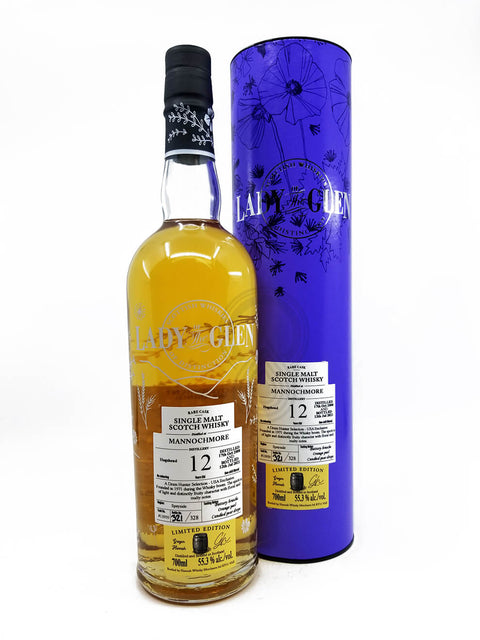 Lady of the Glen Mannochmore Limited Edition Single Malt Scotch Whiskey 12 year 700 ml