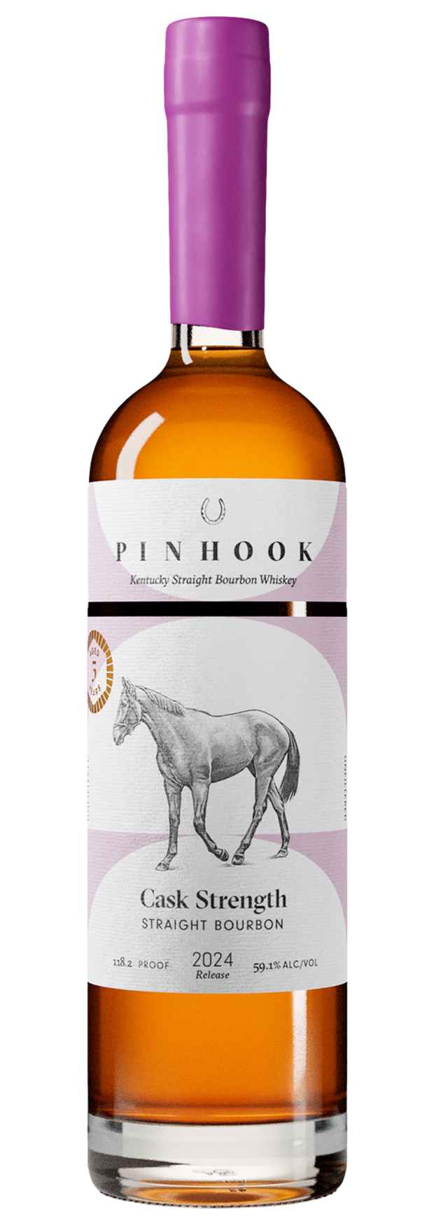 Pinhook Cask Strength Bourbon – 5 YR 2024 750