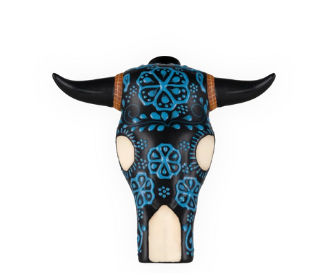 Azulejos Trophy Head Reposado Bottle #2 Black Blue 750 ml bottle