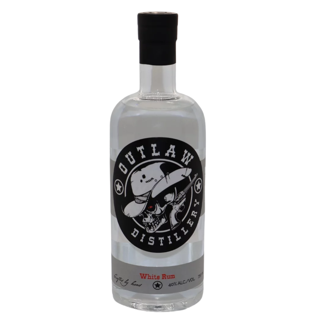Outlaw Distillery White Rum The Wanted Collection 750ml bottle